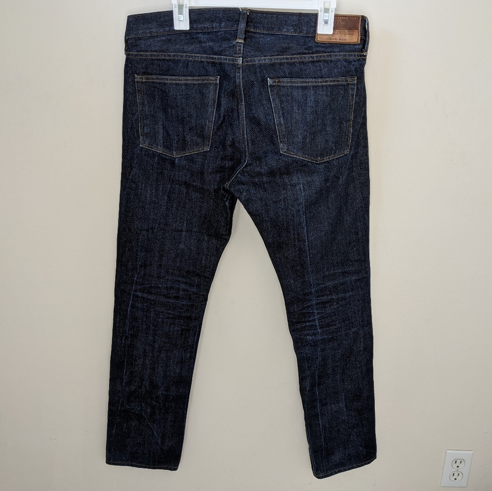 Jake Cruz dark wash kaihara denim jeans